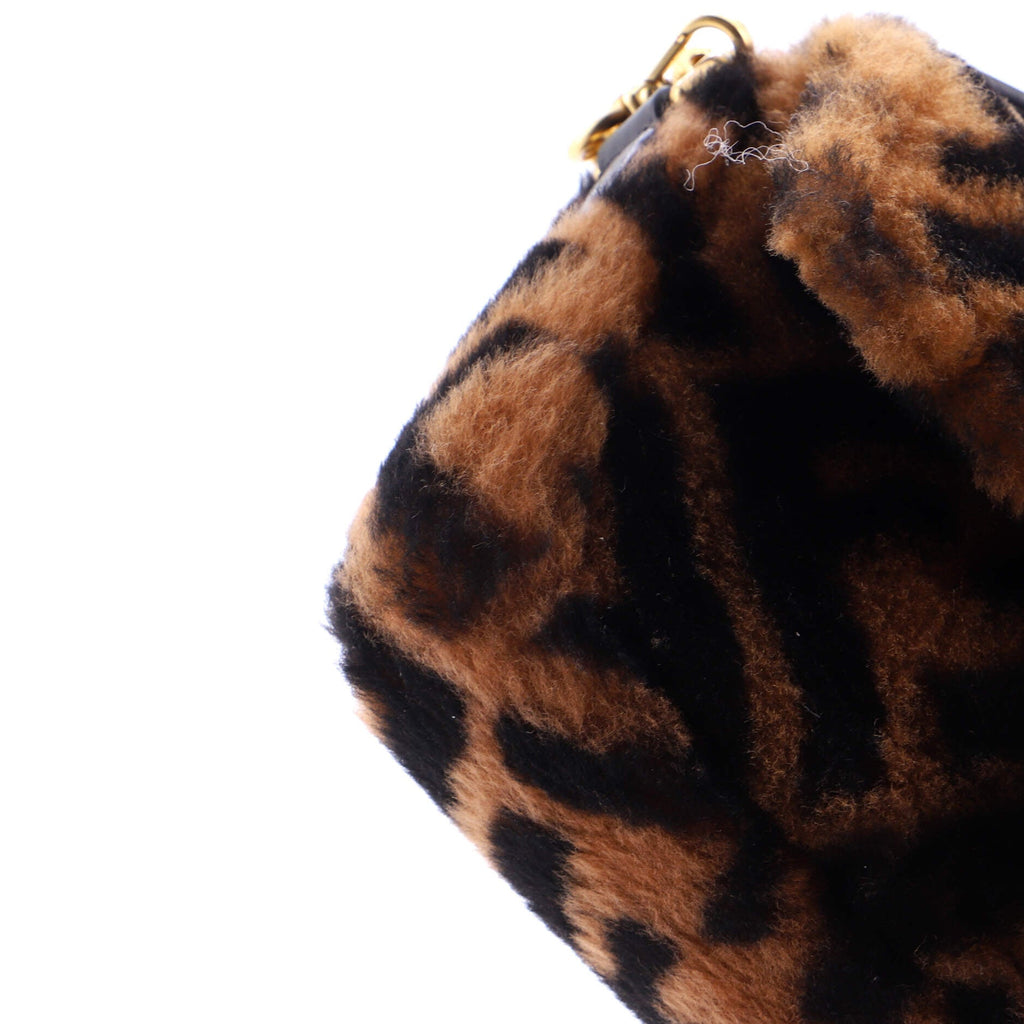Baguette NM Bag Zucca Shearling Mini