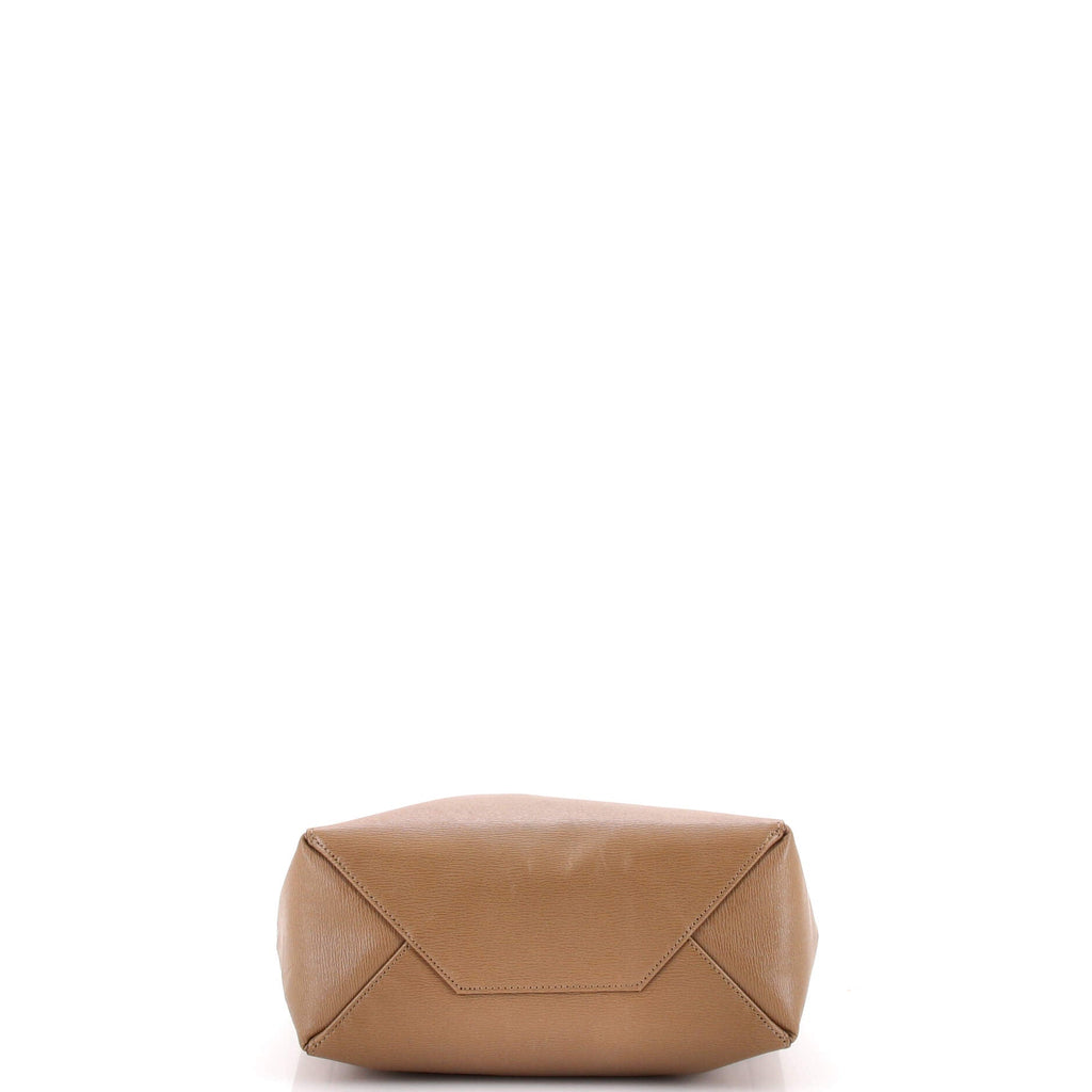 Vertical Cabas Tote Grained Calfskin Small