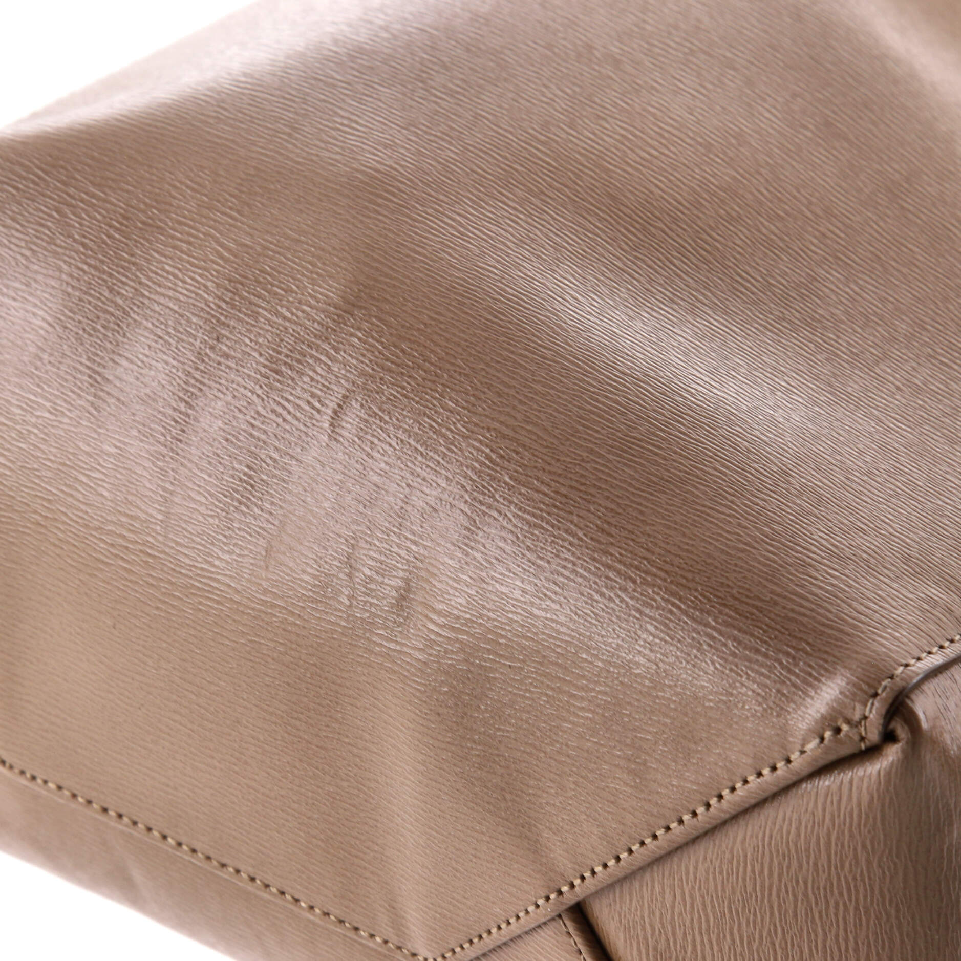 Vertical Cabas Tote Grained Calfskin Small