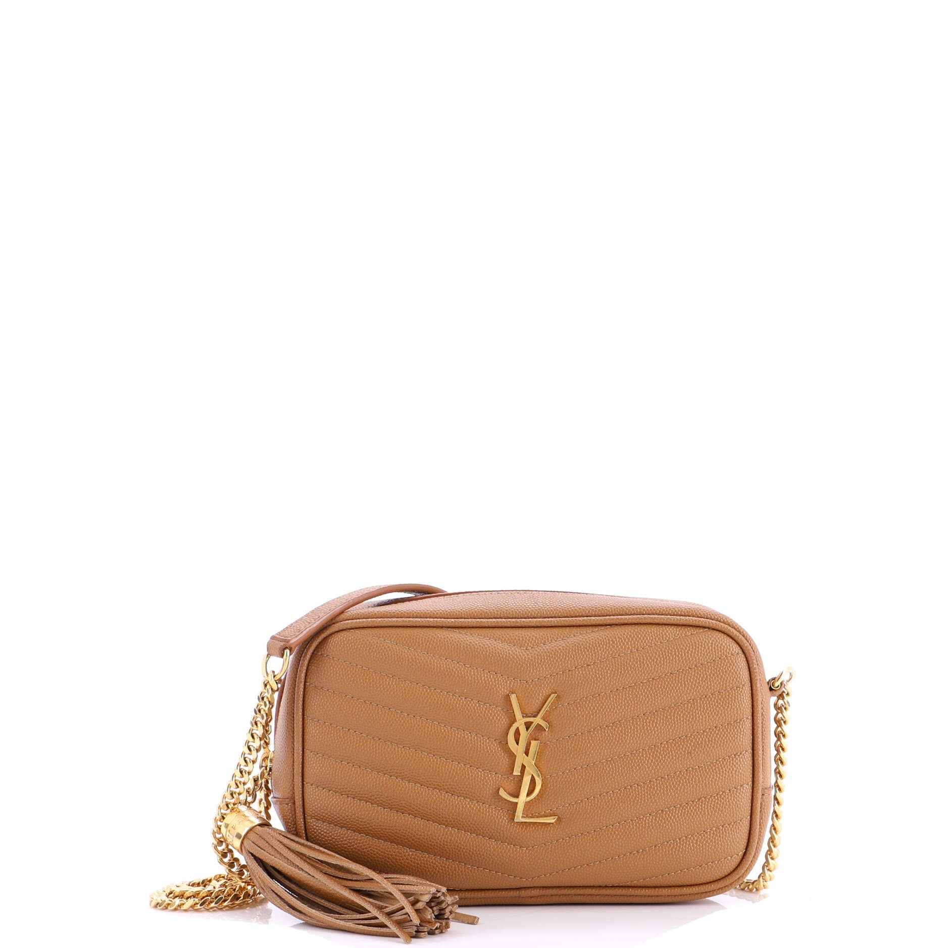 Lou Camera Bag Matelasse Chevron Leather Mini