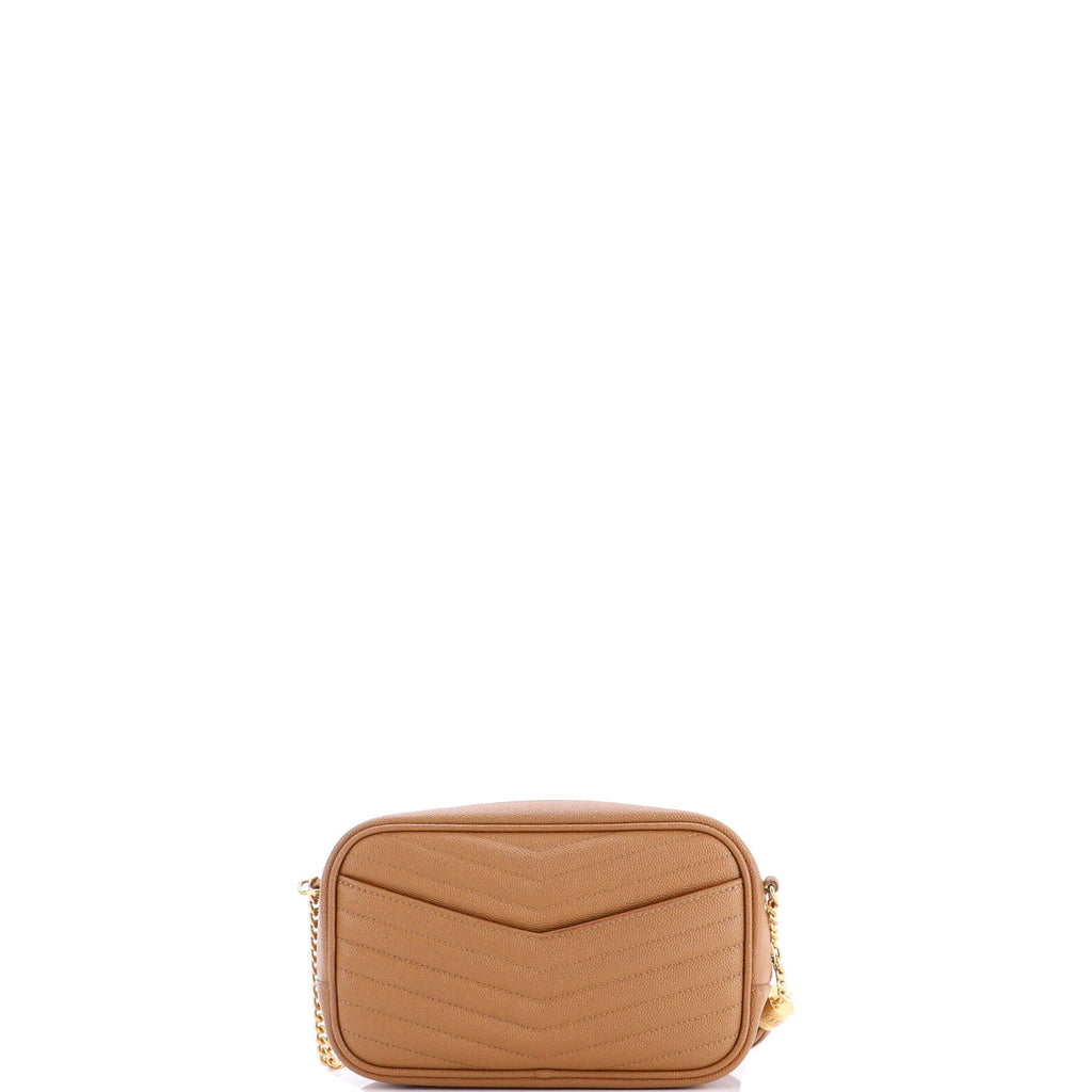 Lou Camera Bag Matelasse Chevron Leather Mini