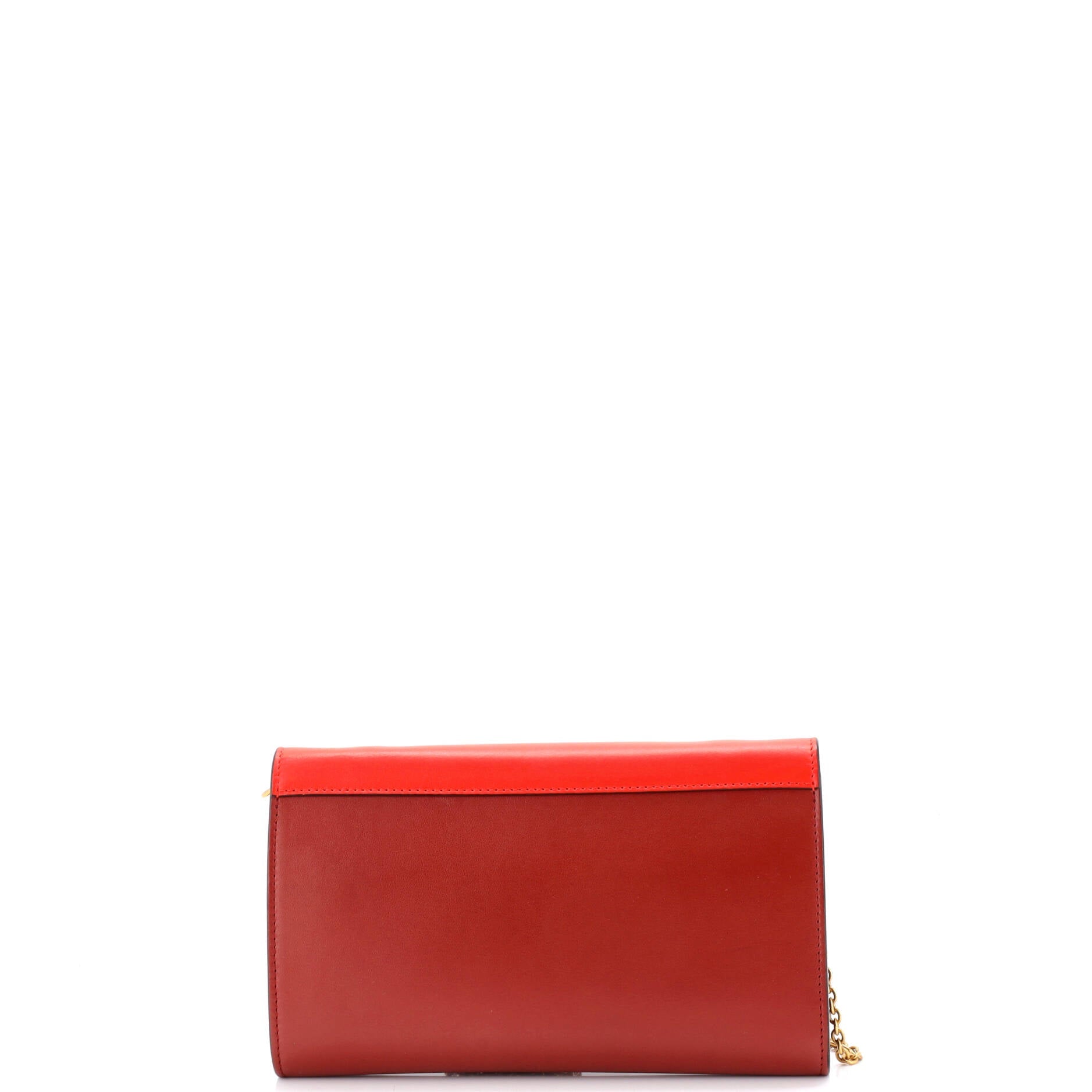 Pocket Envelope Shoulder Bag Leather Small