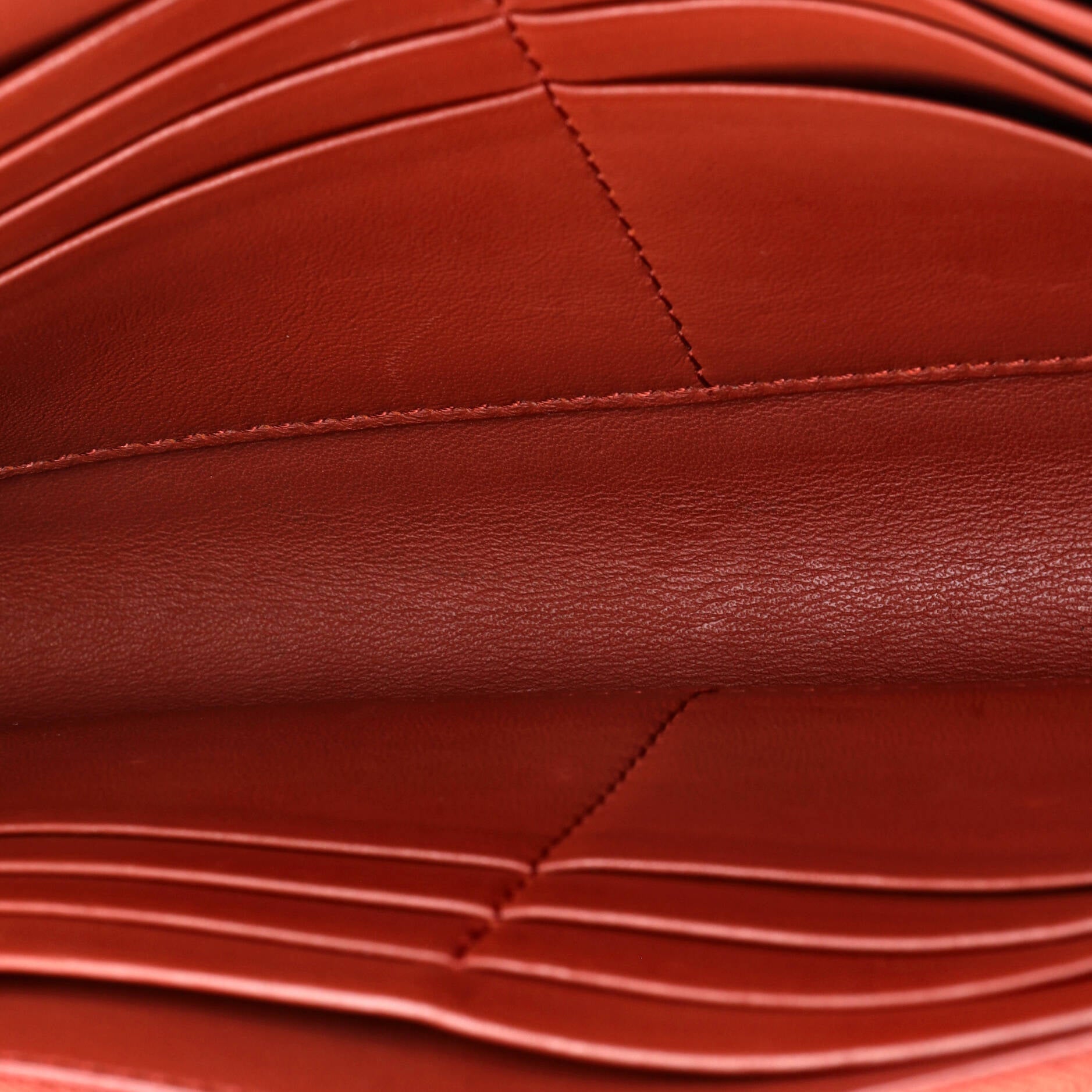 Pocket Envelope Shoulder Bag Leather Small