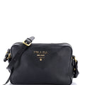 Double Zip Camera Bag Vitello Phenix Medium