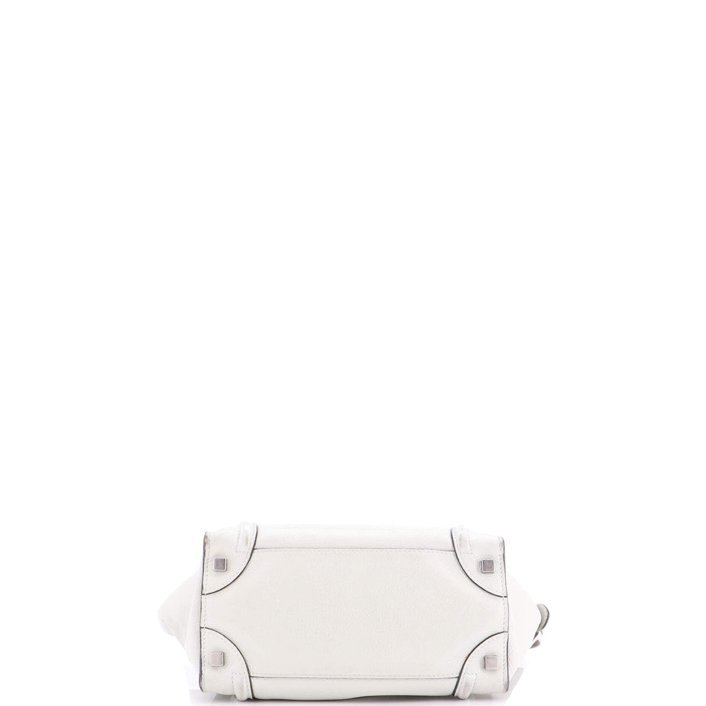 Luggage Bag Grainy Leather Micro