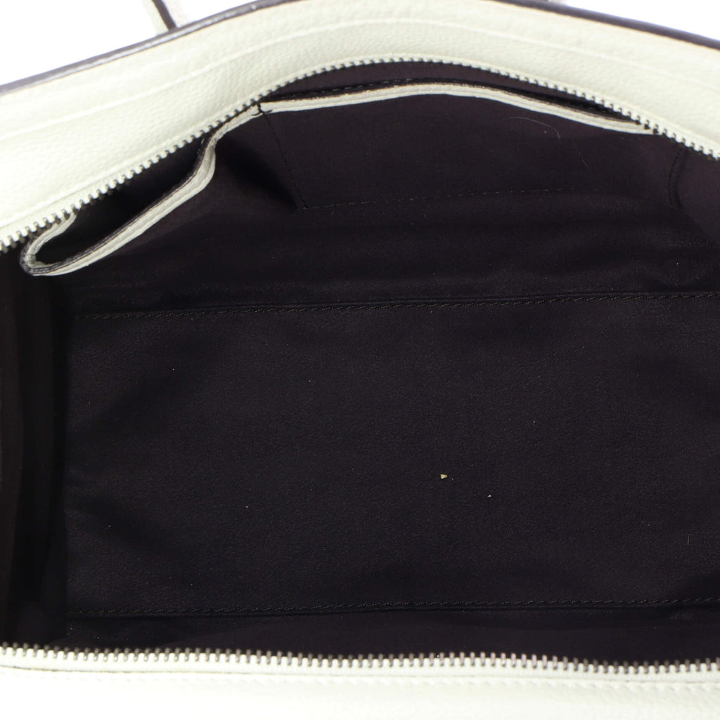 Luggage Bag Grainy Leather Micro