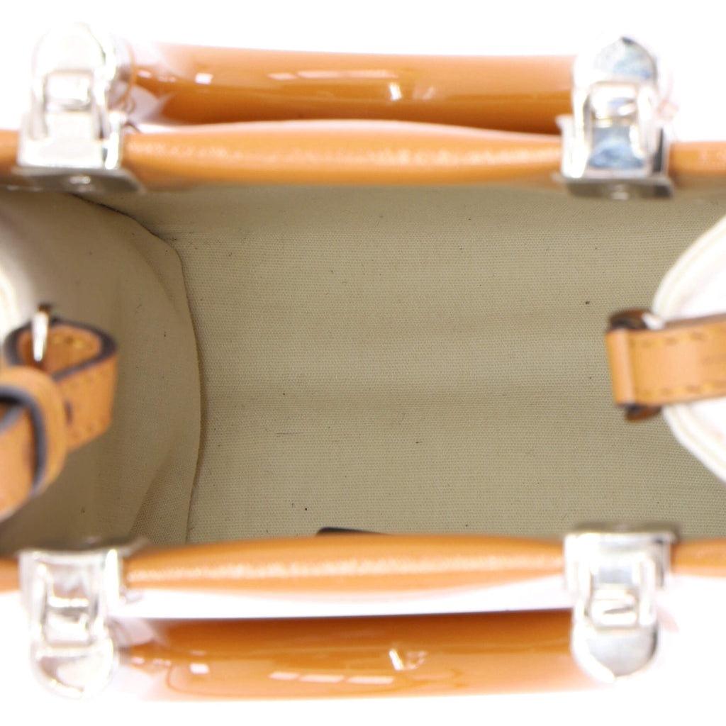 Sunshine Shopper Tote Patent and Canvas Mini