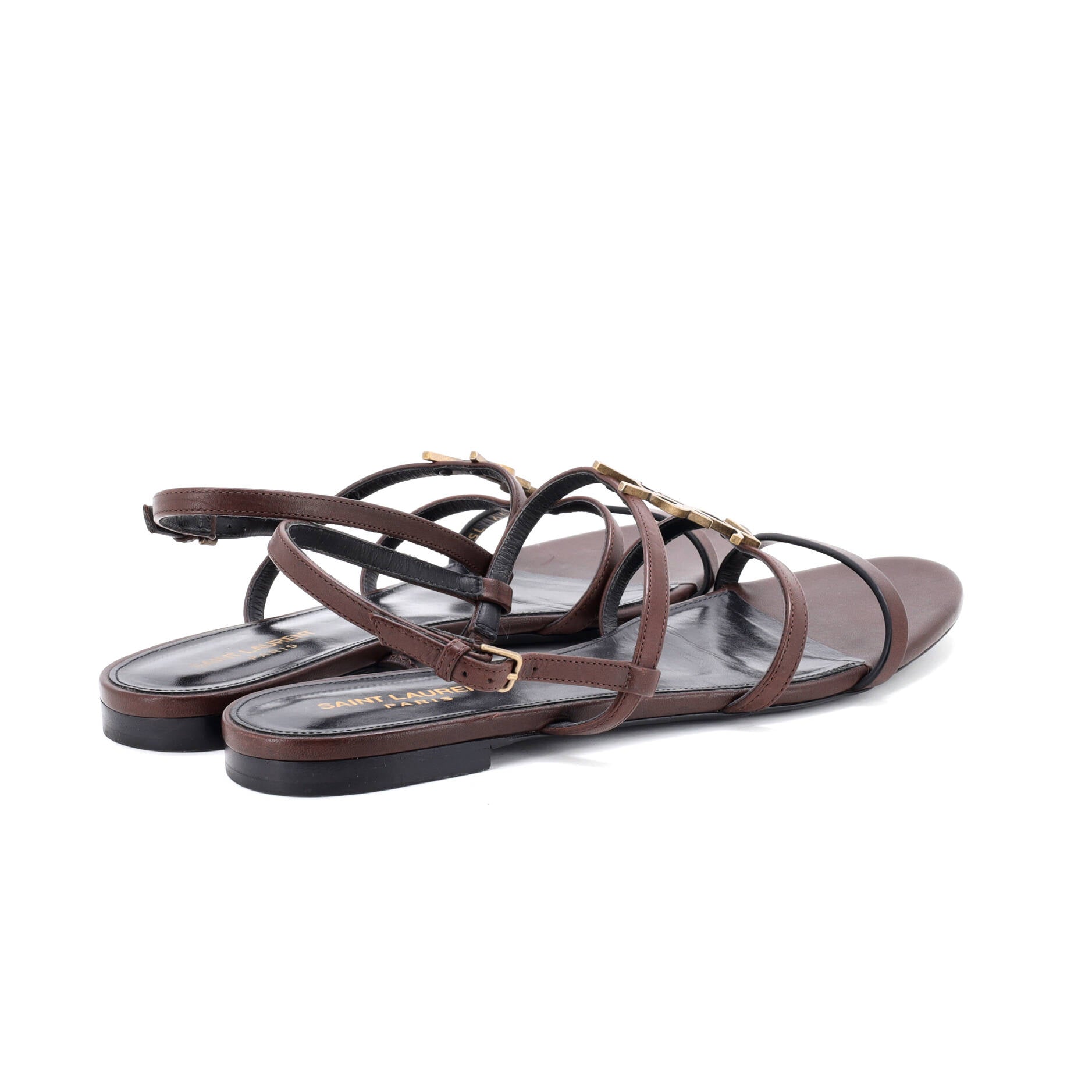 Women's Cassandra Flat Sandals Leather