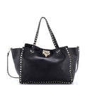 Rockstud Tote Pebbled Leather Medium