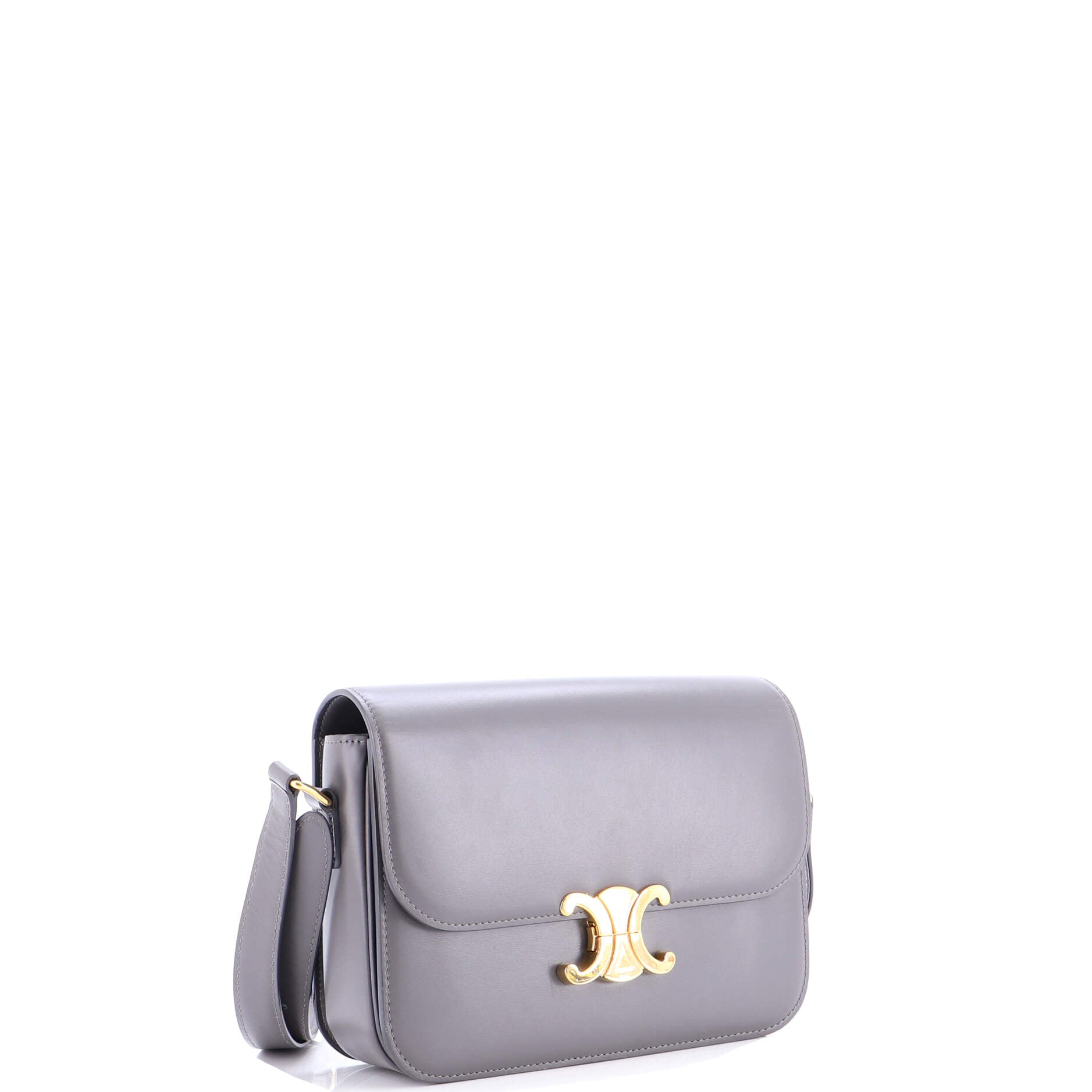 Triomphe Shoulder Bag Smooth Calfskin Medium