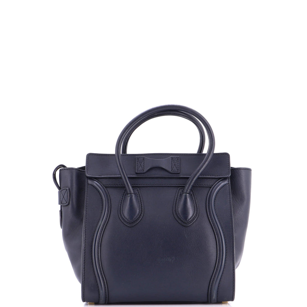 Luggage Bag Grainy Leather Mini