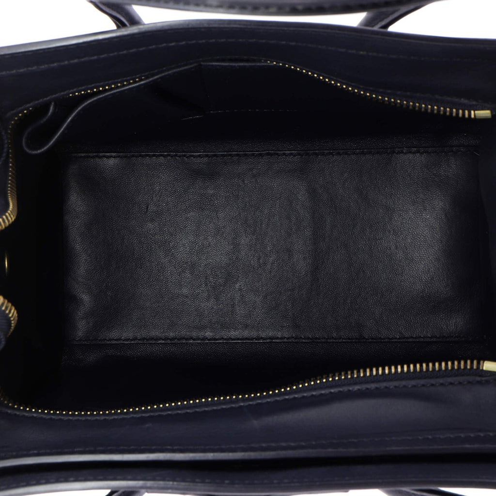 Luggage Bag Grainy Leather Mini
