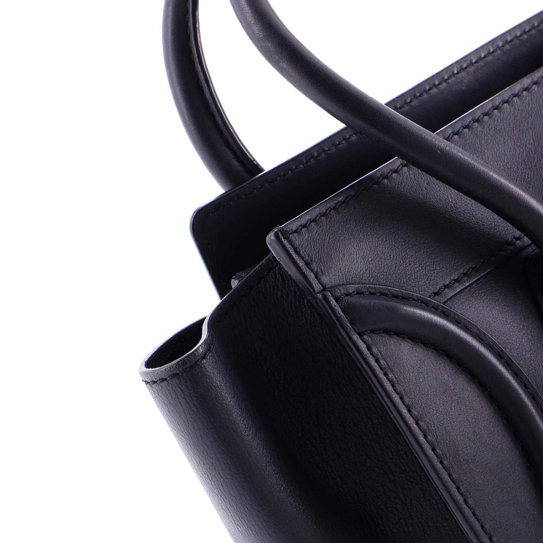 Luggage Bag Grainy Leather Mini