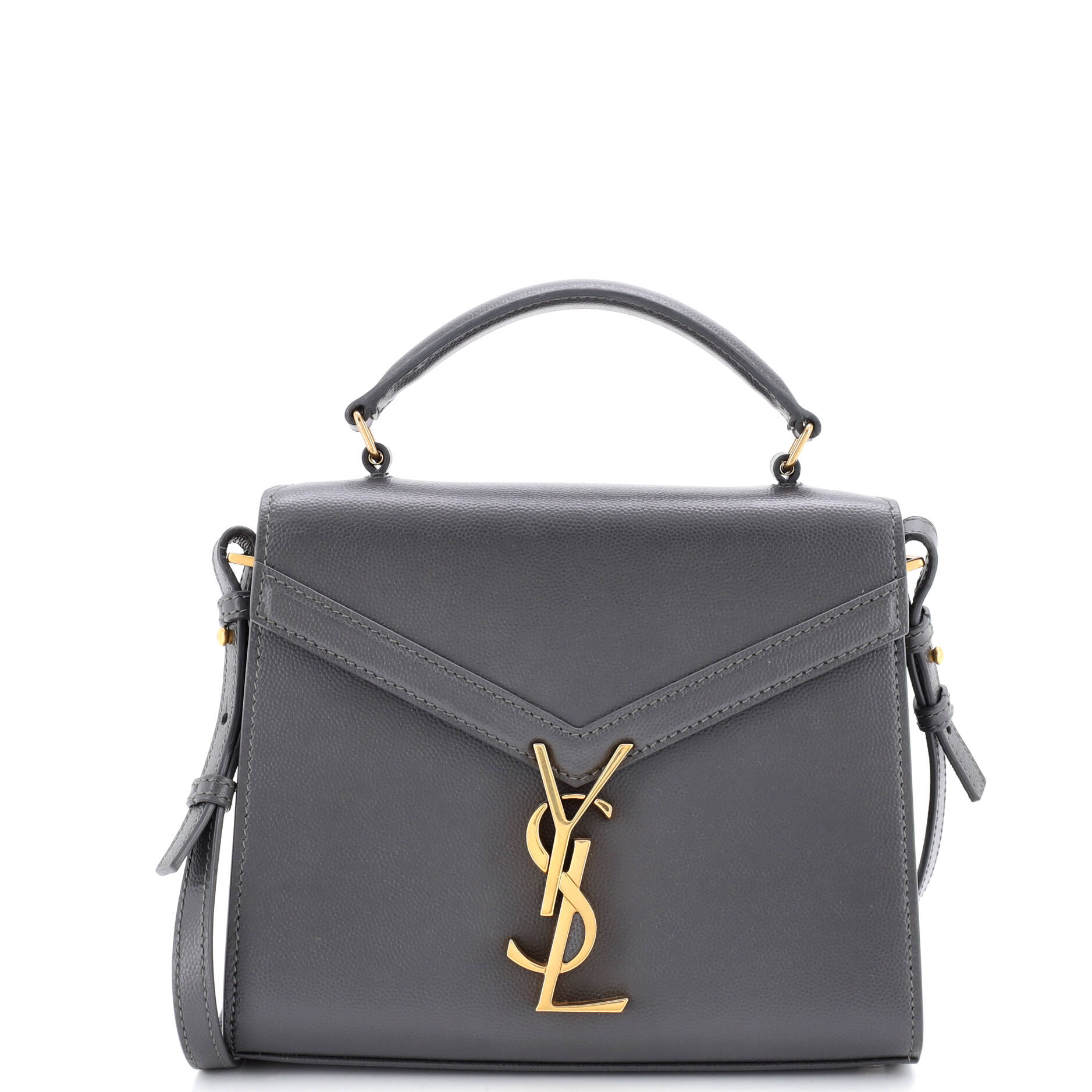 Cassandra Top Handle Bag Leather Mini