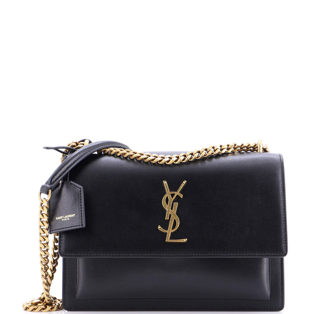 Sunset Crossbody Bag Leather Medium