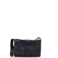 Cassette Crossbody Bag Maxi Intrecciato Leather Small