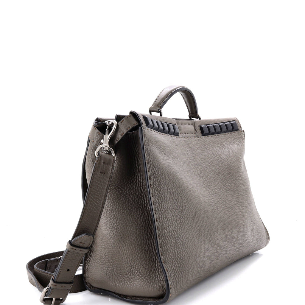 Selleria Peekaboo Bag Leather with Studded Detail XL