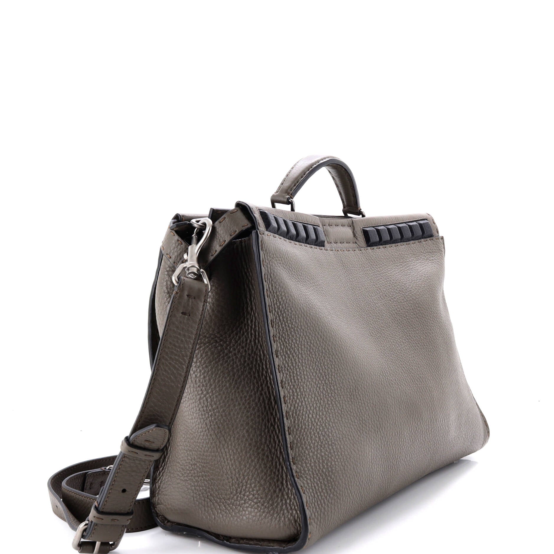 Selleria Peekaboo Bag Leather with Studded Detail XL