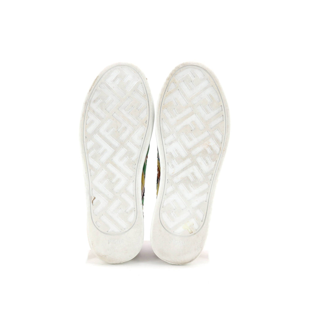 Women's Fendi Rise Slip-On Sneakers Vertigo Zucca Cotton