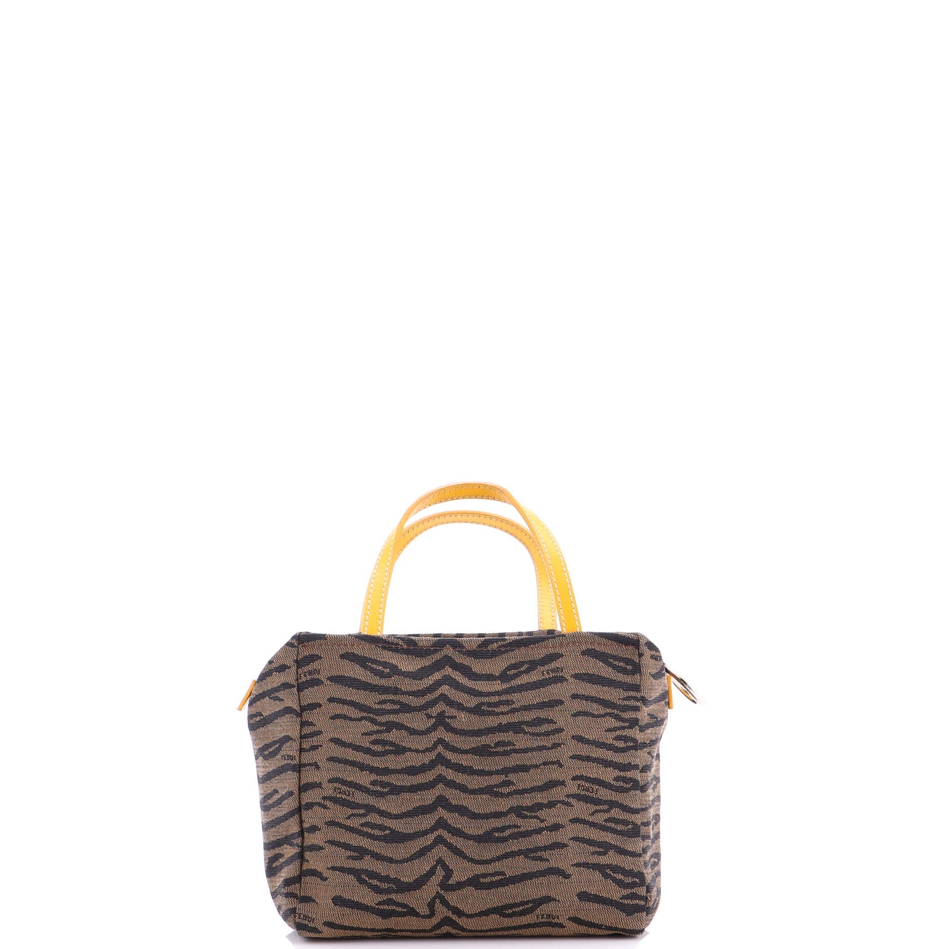 Zip Tote Printed Jacquard