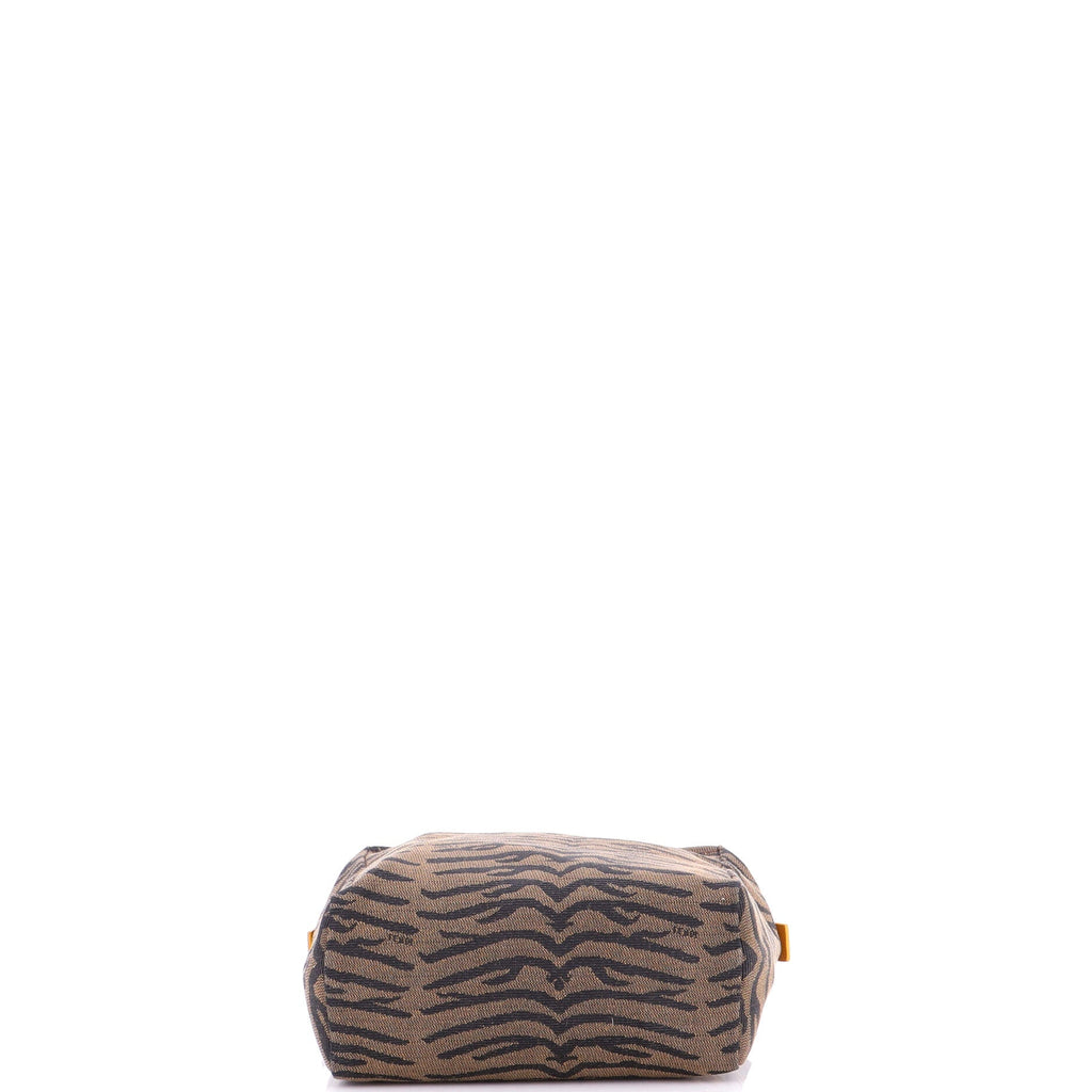 Zip Tote Printed Jacquard