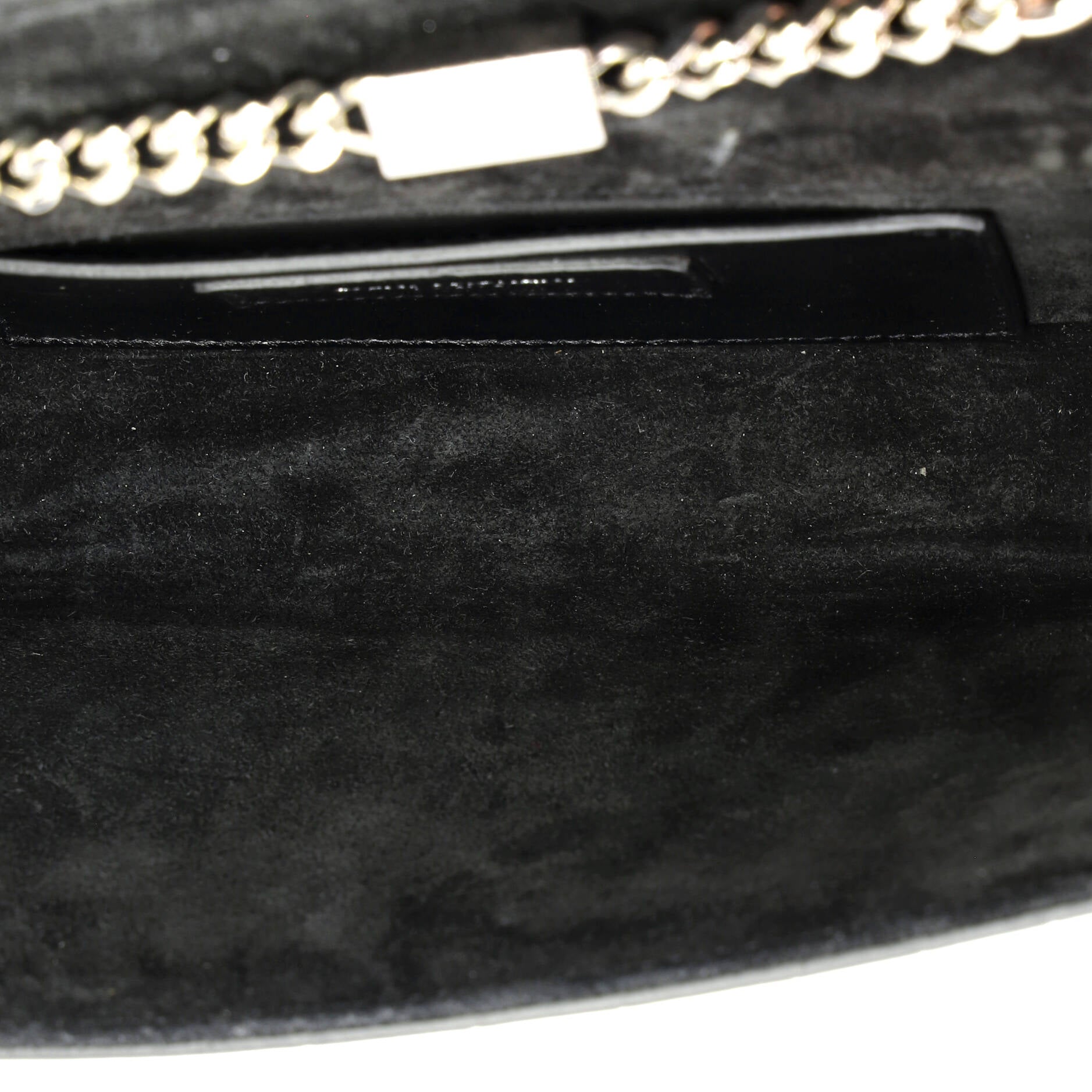 Classic Monogram Tassel Crossbody Bag Crocodile Embossed Leather Small
