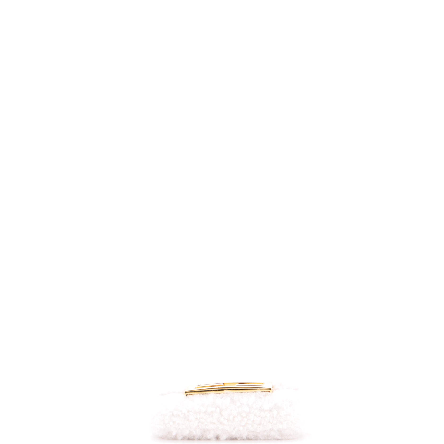 Chain Baguette Charm Bag Shearling Nano