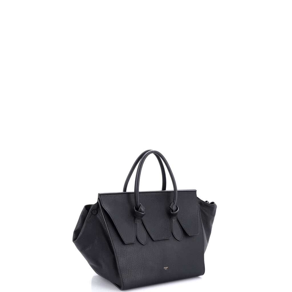 Tie Knot Tote Grainy Leather Small