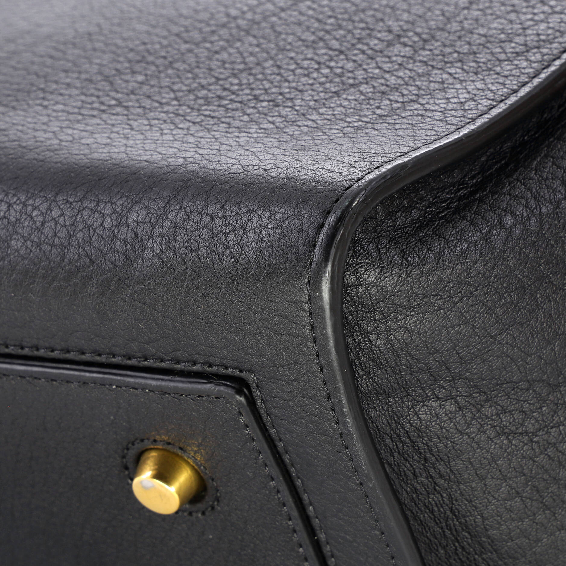 Tie Knot Tote Grainy Leather Small