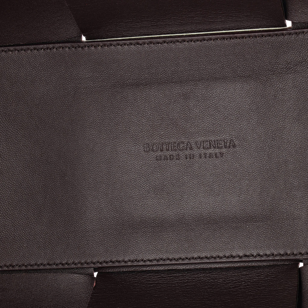 Arco Tote Maxi Intrecciato Leather Small