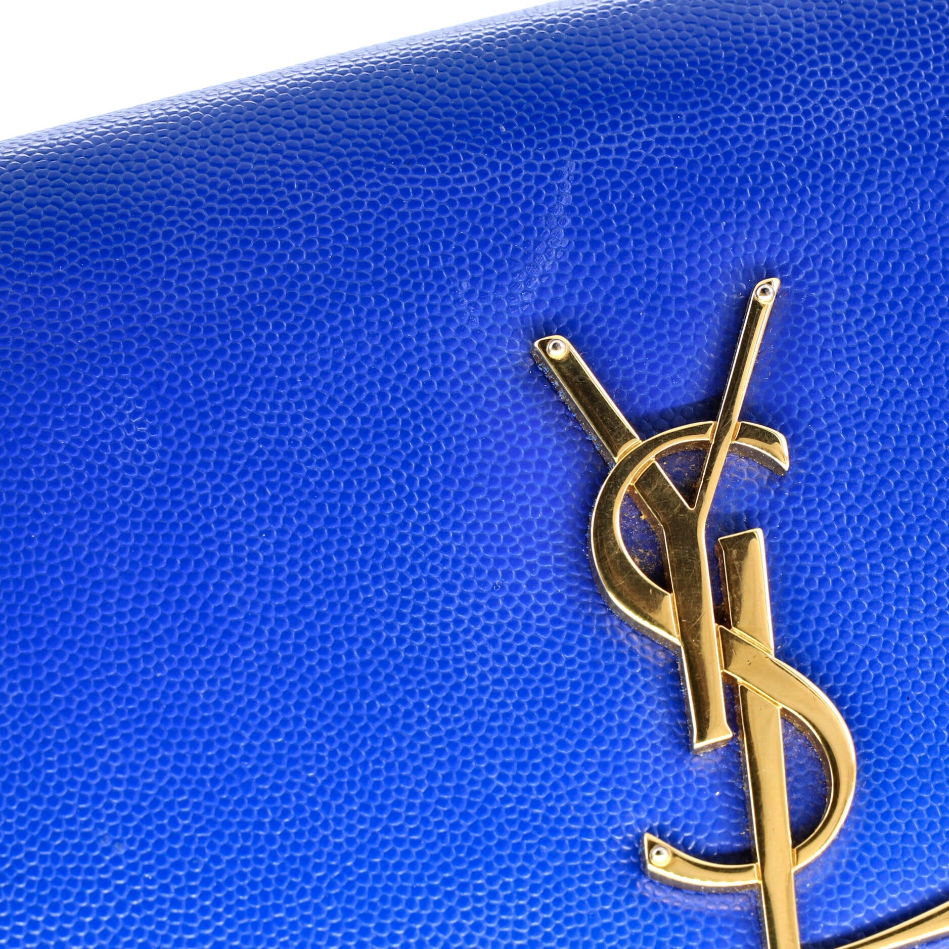 Classic Monogram Clutch Leather Long
