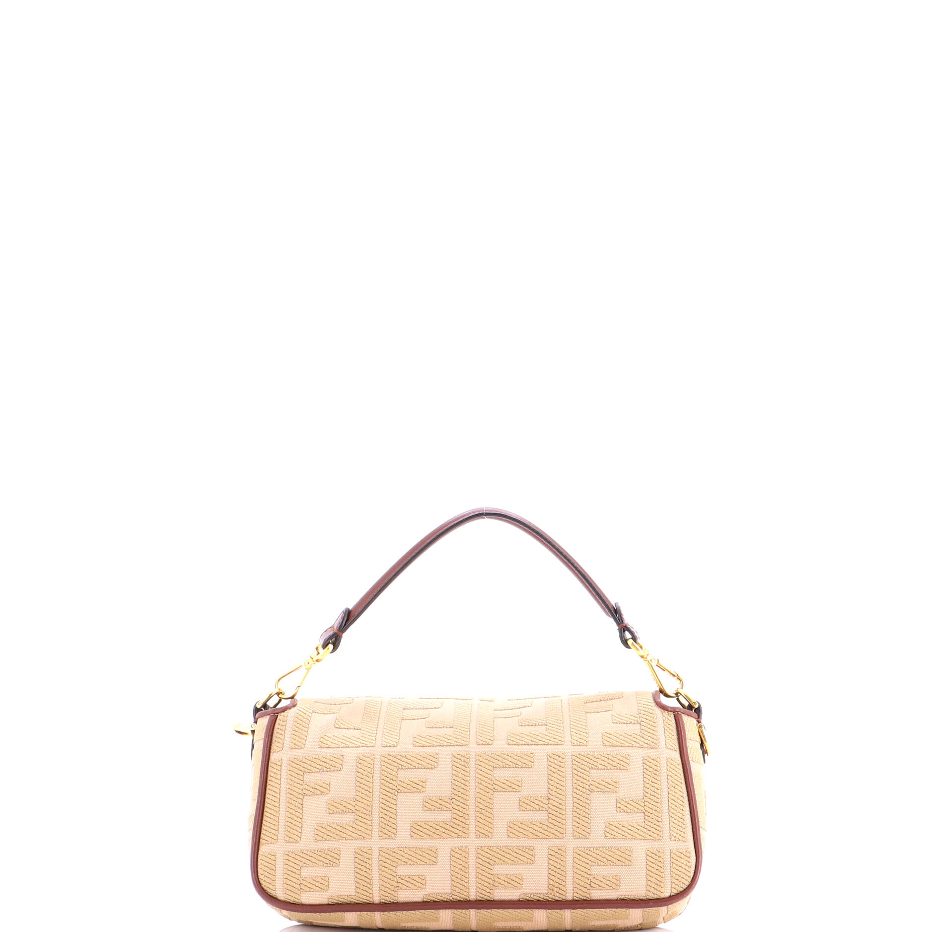 Baguette NM Bag Zucca Embroidered Canvas Medium