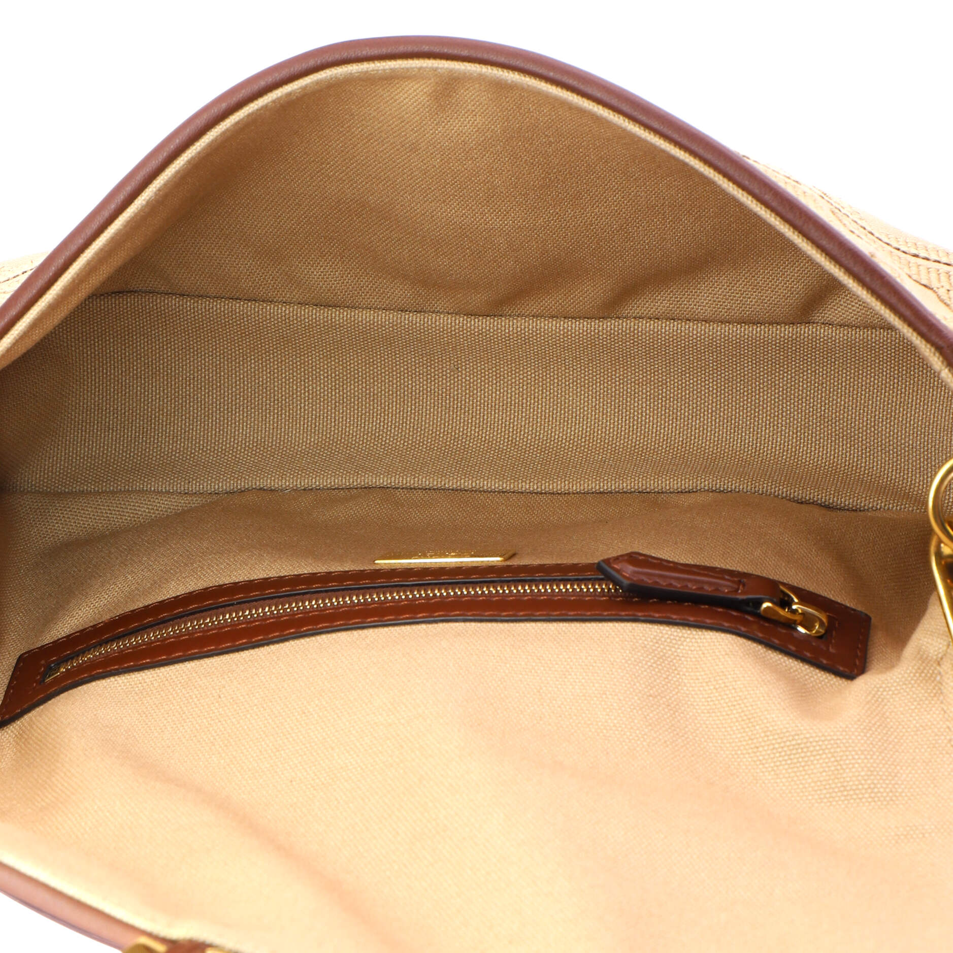 Baguette NM Bag Zucca Embroidered Canvas Medium