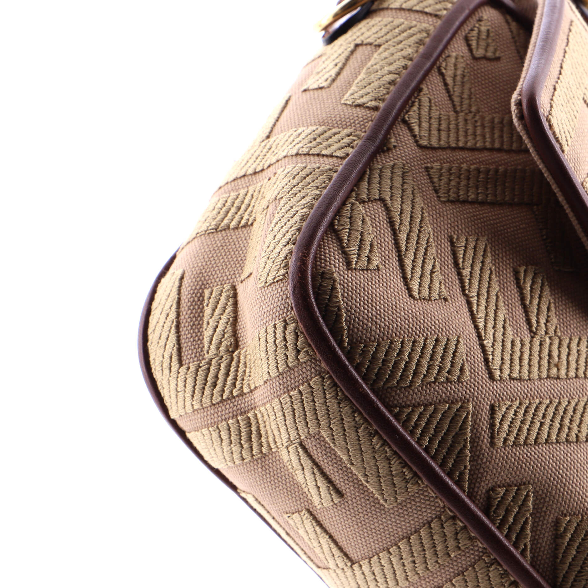 Baguette NM Bag Zucca Embroidered Canvas Medium