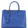 Double Zip Lux Tote Saffiano Leather Medium