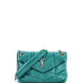 Loulou Puffer Shoulder Bag Quilted Leather Small