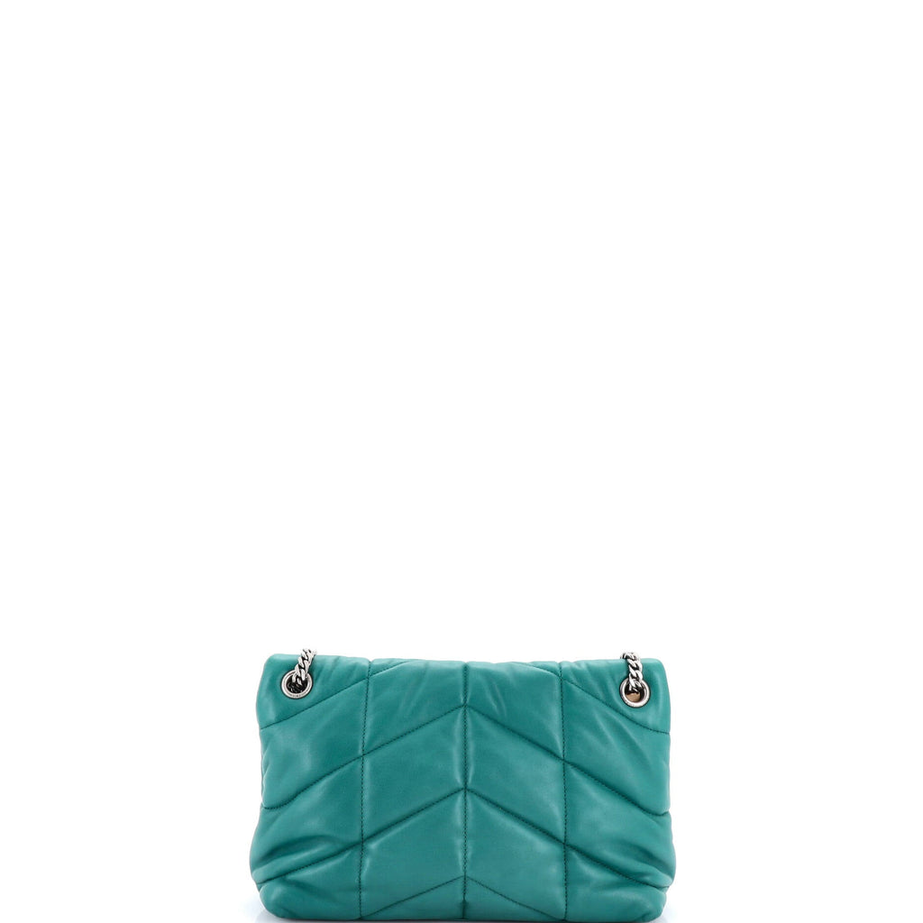 Loulou Puffer Shoulder Bag Quilted Leather Small