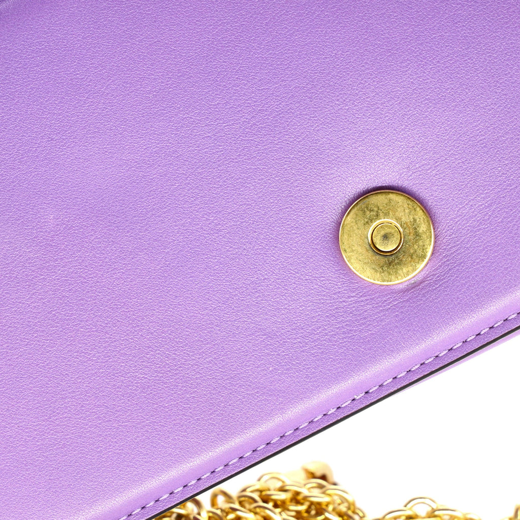 VLogo Loco Flap Shoulder Bag Leather Medium