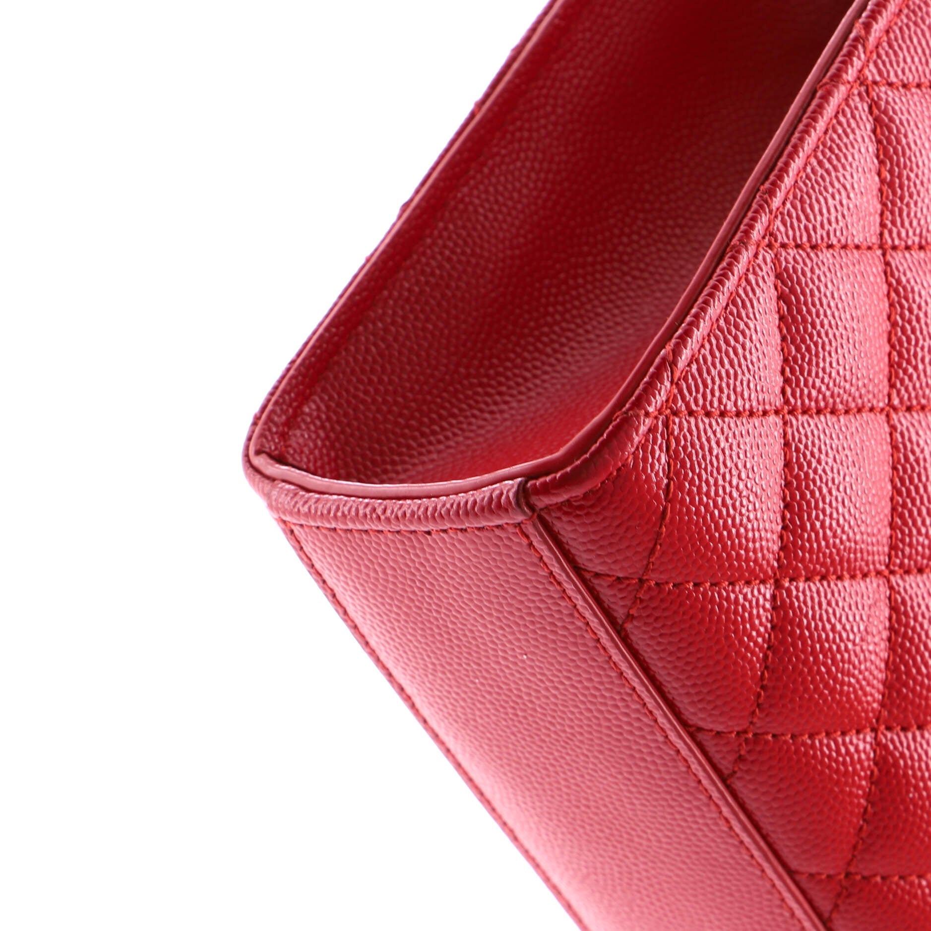 Classic Monogram Envelope Satchel Mixed Matelasse Leather Medium