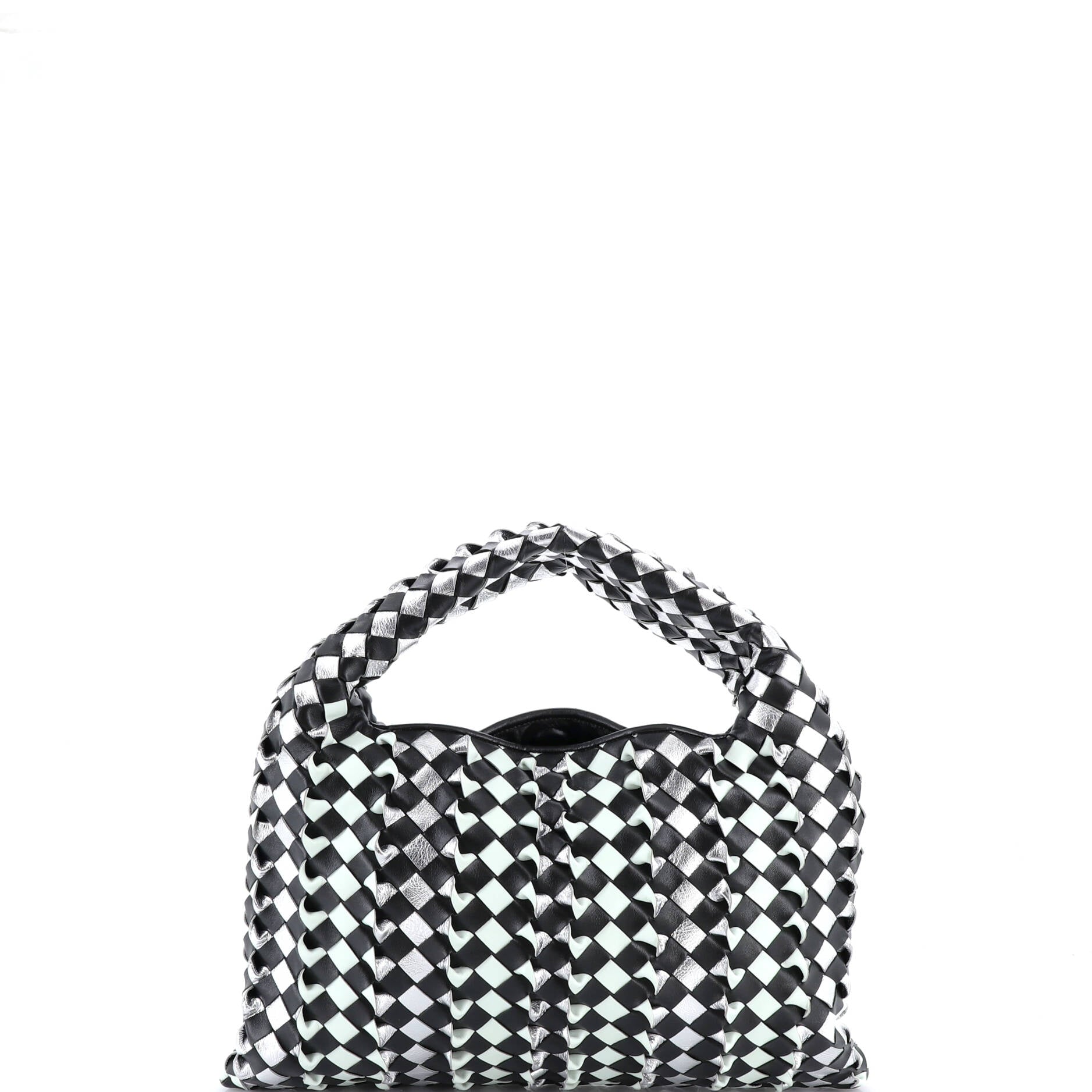 Hop Hobo Intrecciato Leather Small