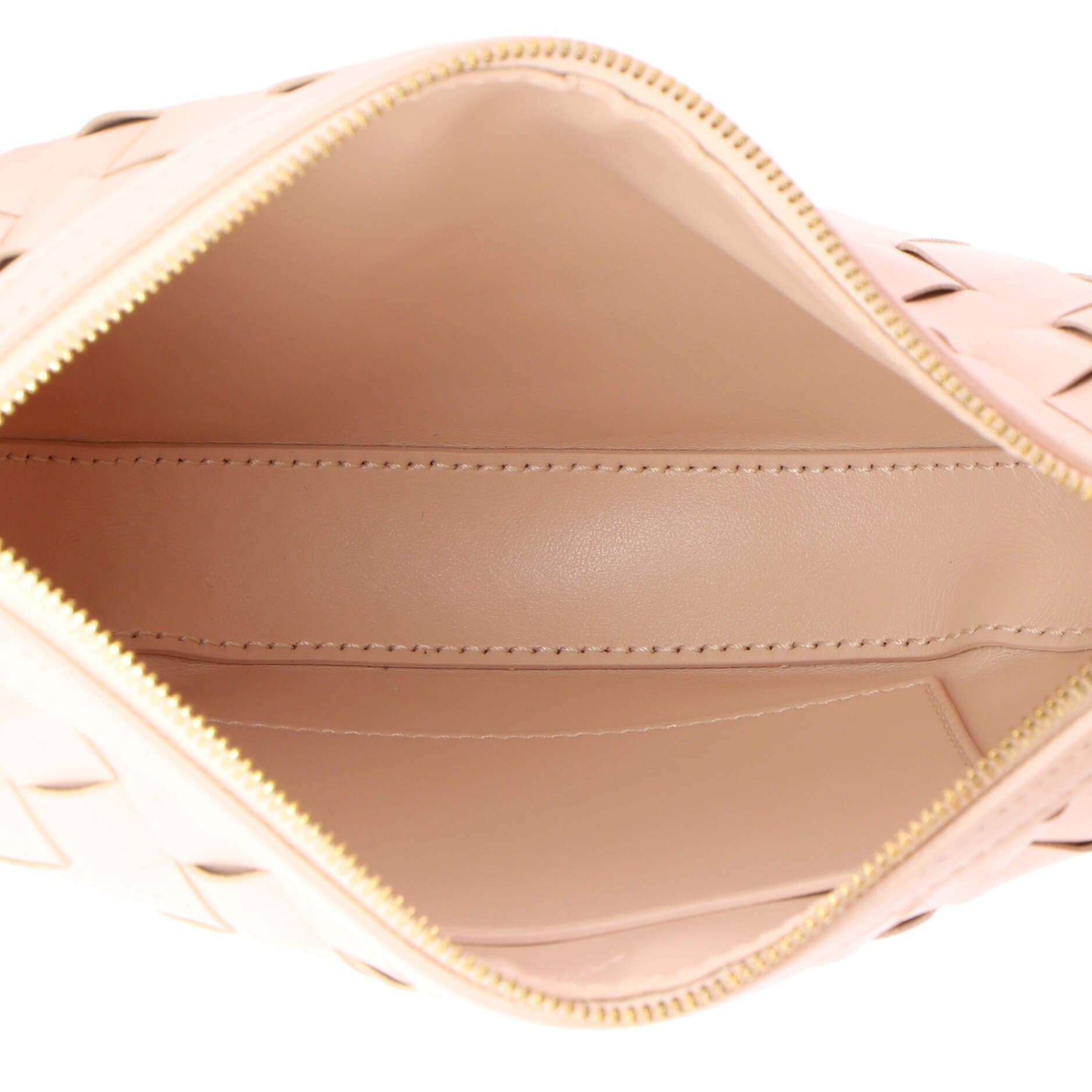 Sunrise Shoulder Bag Intrecciato Leather Mini
