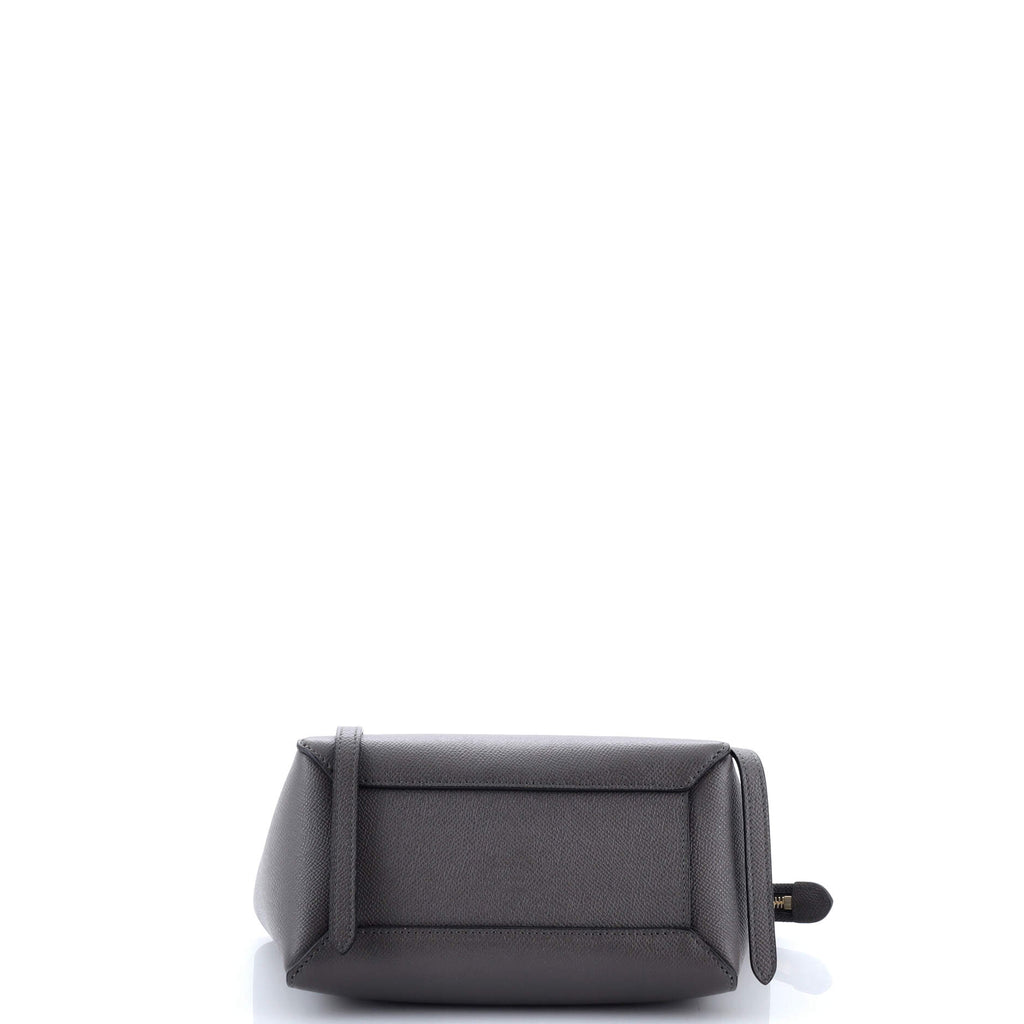 Belt Bag Textured Leather Nano