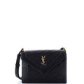 Gaby Envelope Satchel Quilted Leather Mini