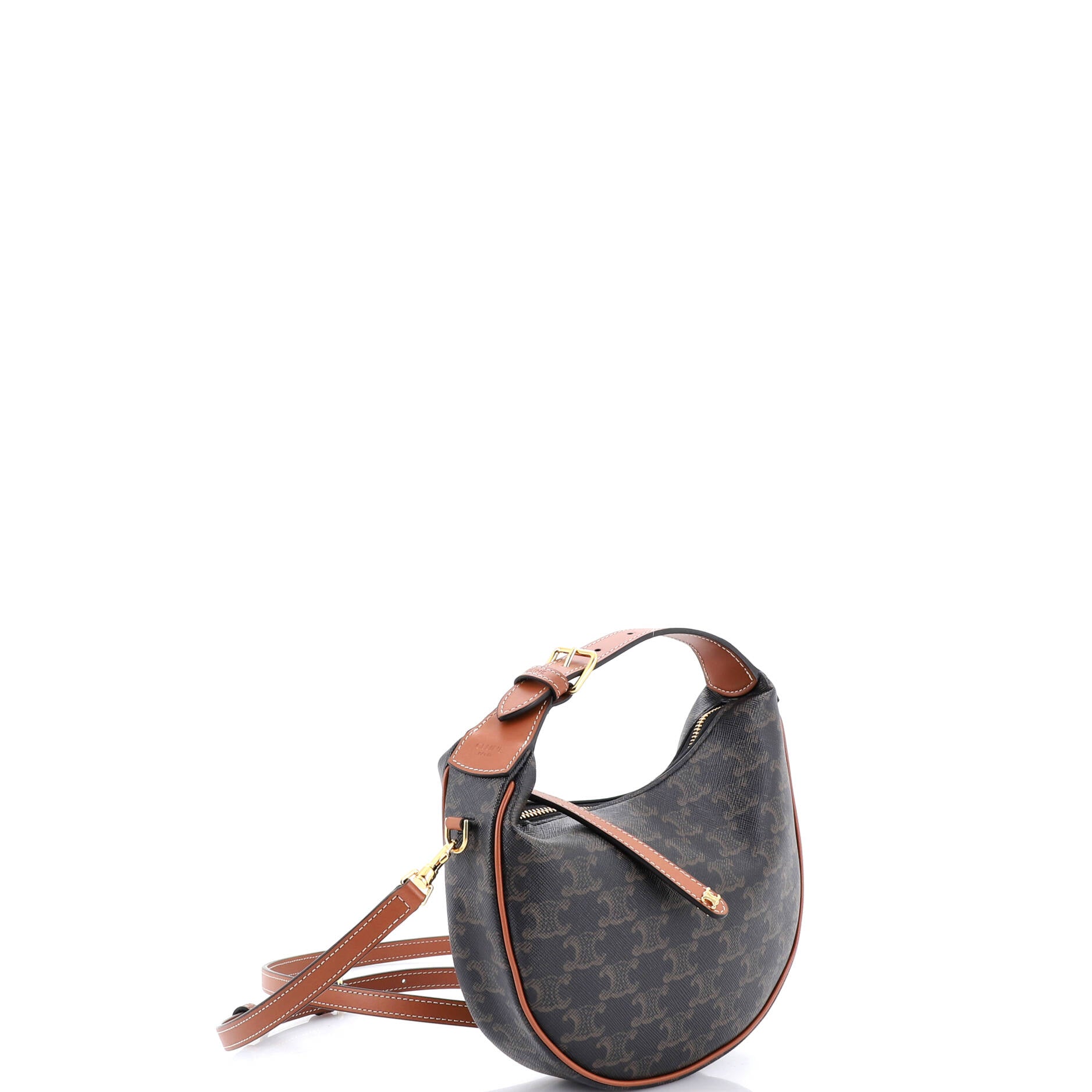 Lulu Bag Triomphe Coated Canvas Teen