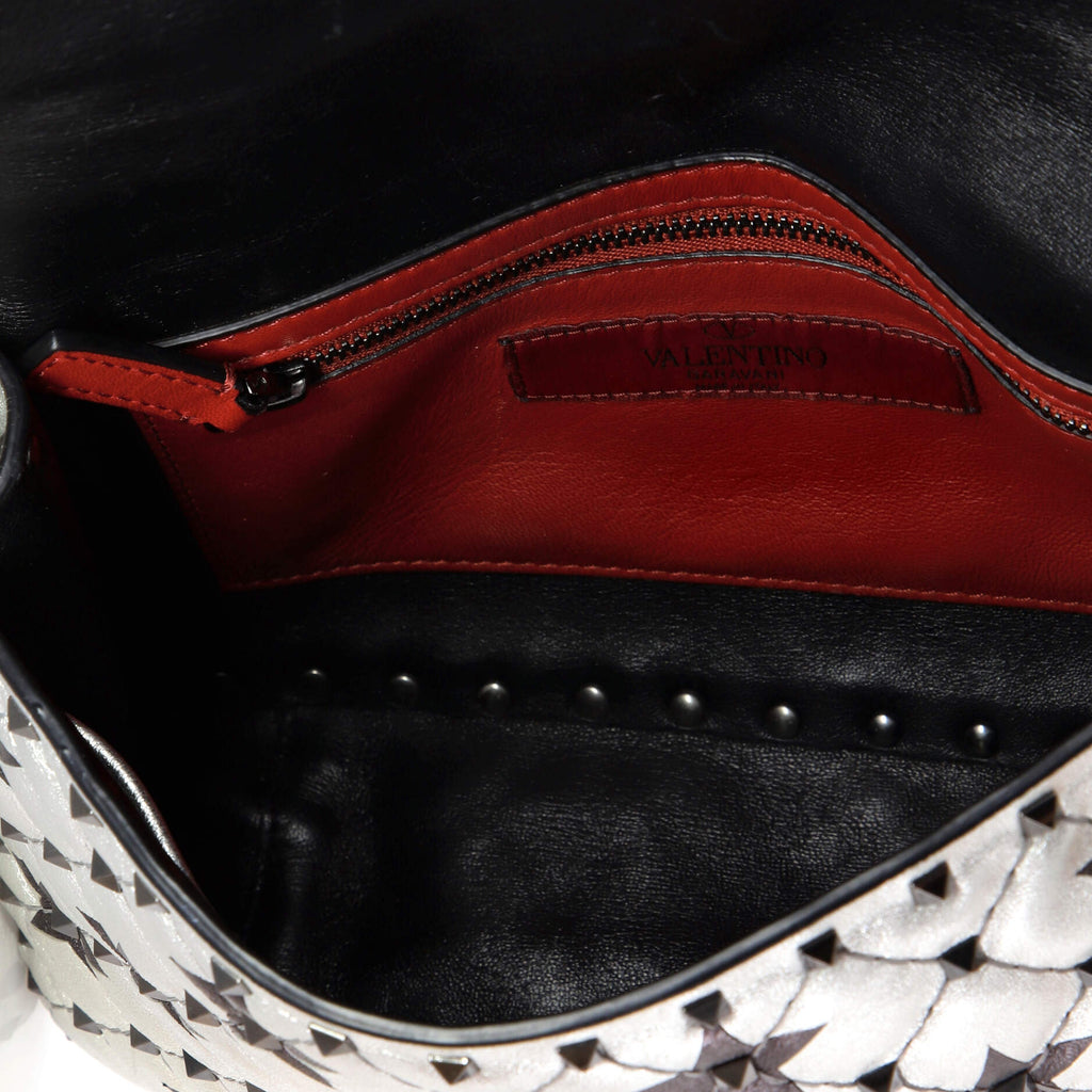 Rockstud Spike Flap Bag Quilted Leather Medium