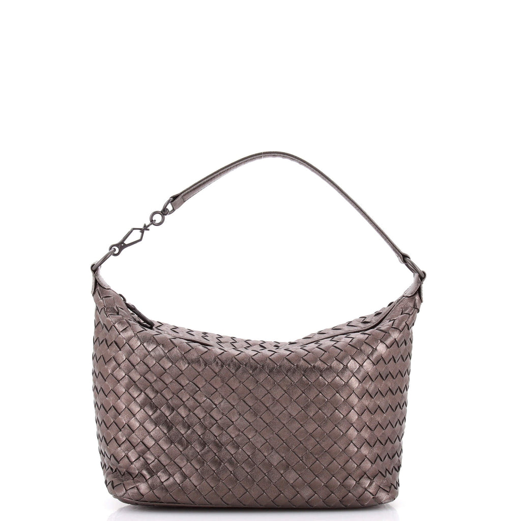 Zip Hobo Intrecciato Nappa Small