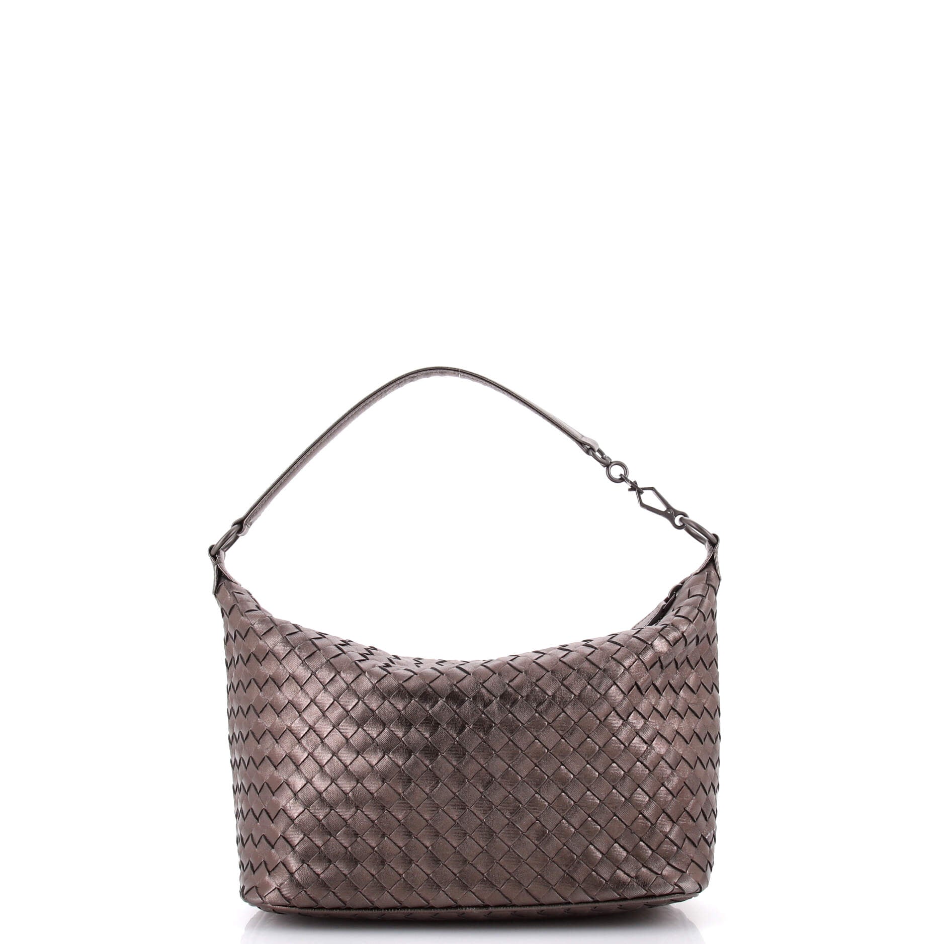 Zip Hobo Intrecciato Nappa Small