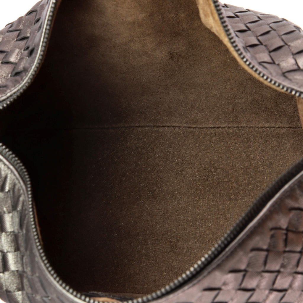 Zip Hobo Intrecciato Nappa Small