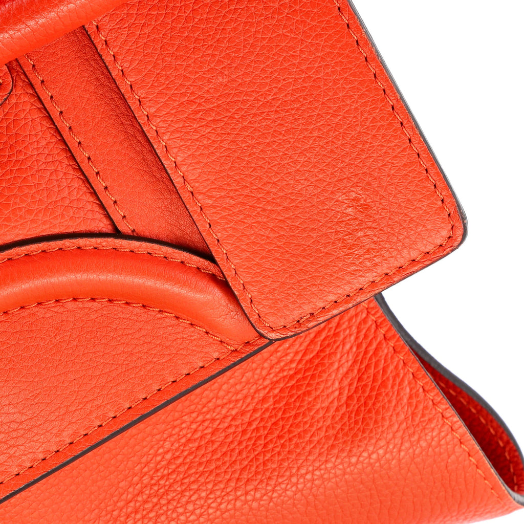 Luggage Bag Grainy Leather Mini