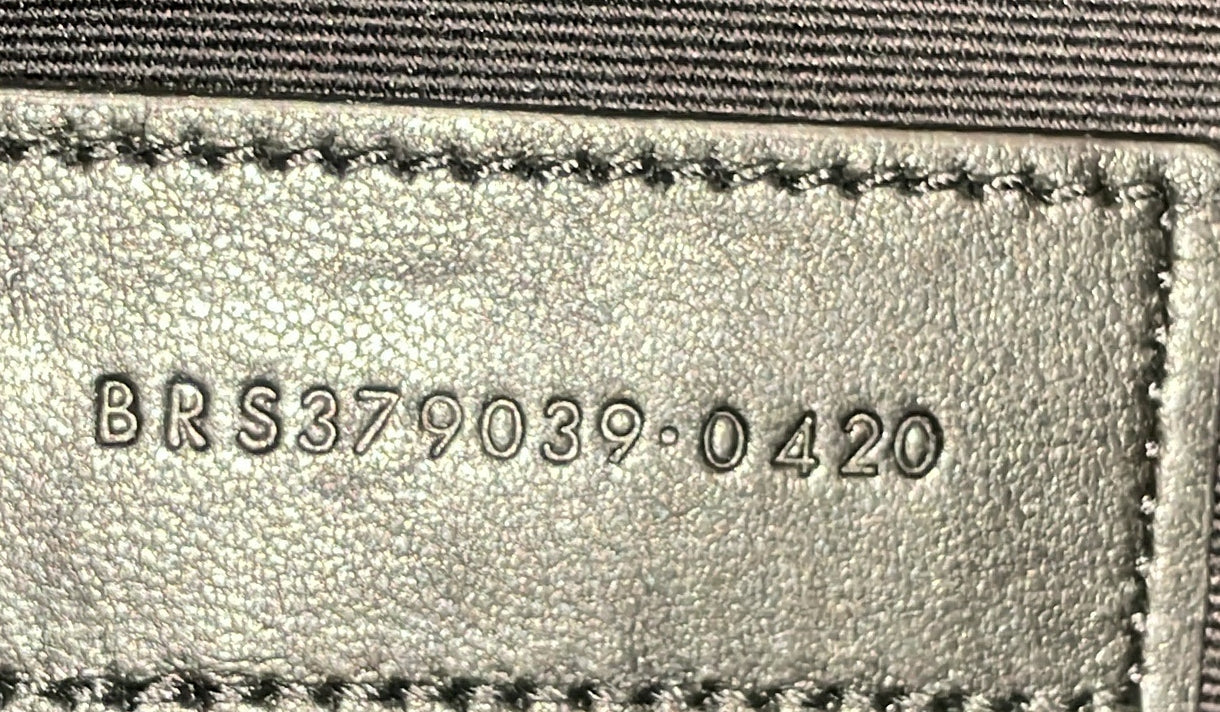 Classic Monogram Wristlet Pouch Matelasse Chevron Leather Small